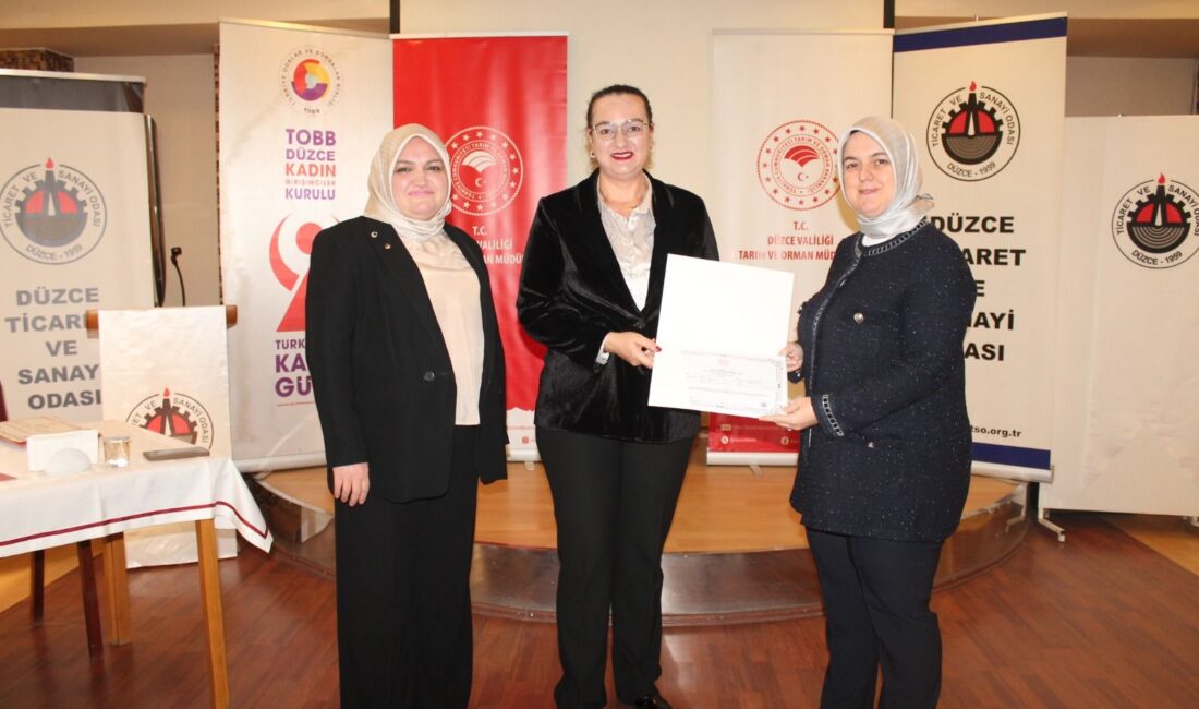 Kadın girişimcilerin tarım sektöründeki rolünü güçlendirmek amacıyla düzenlenen Tarımda Kadın