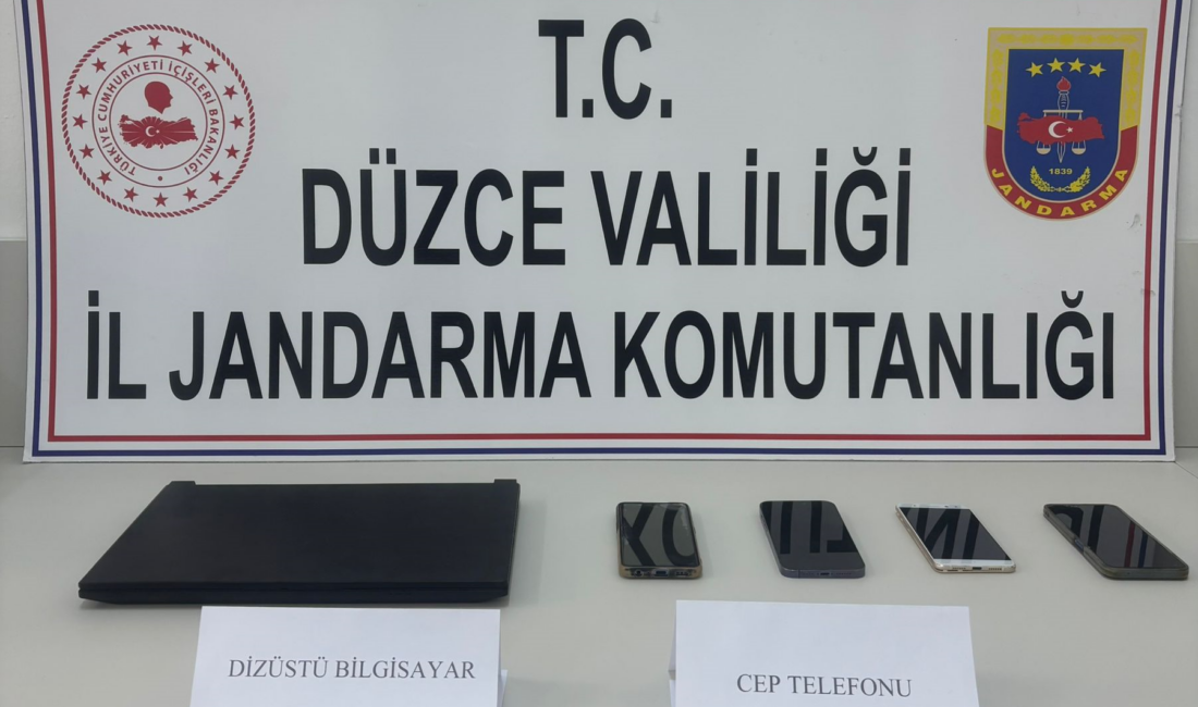 Düzce merkezli 5 ilde yapılan dolandırıcılık operasyonunda, elektronik para ve