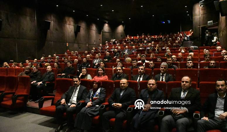 Kerempark Sinema Salondaki Protokol ve  400 kişi Minik Hind
