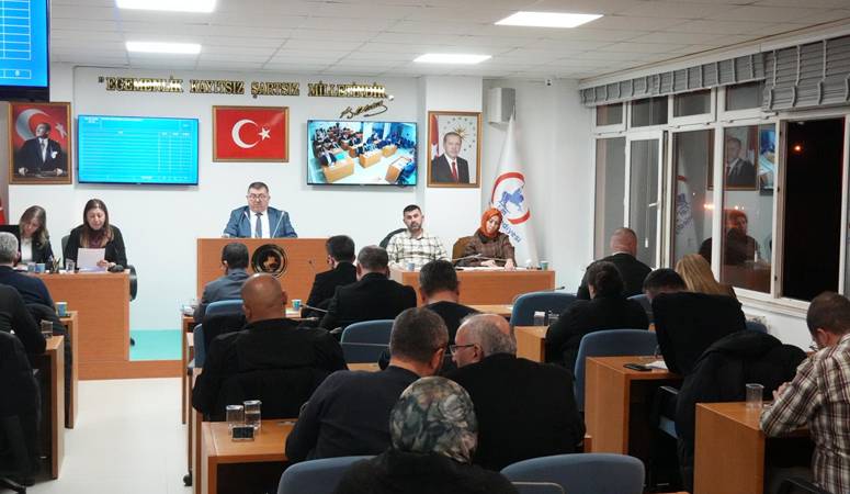 Düzce Belediye Meclisi, Şubat ayı birinci birleşimi Meclis Başkan Vekili