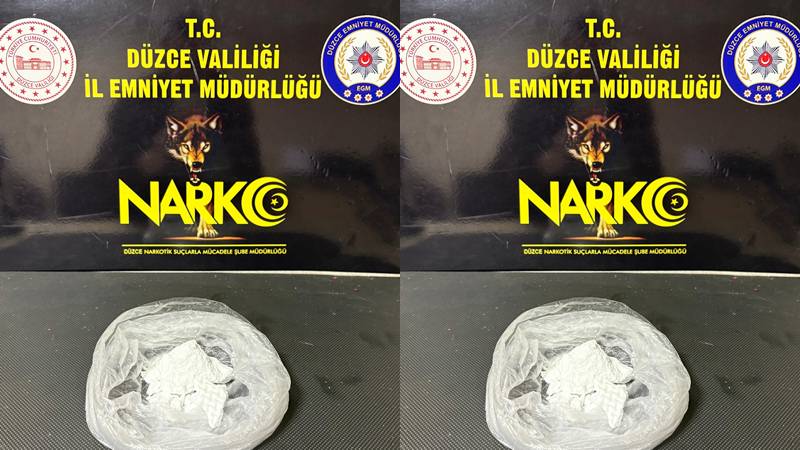 Düzce Cumhuriyet Başsavcılığımız koordinesinde Narkotik Suçlarla Mücadele Şube Müdürlüğü ekiplerince