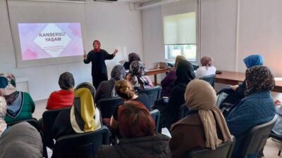 Düzce İl Sağlık Müdürlüğü, Düzce Belediyesi Meslek Edindirme Kursları’nda (BELMEK)