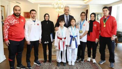 Düzce Valisi Sayın Mehmet Makas, Cumayeri Kaymakamı Şeyma Şendur ile