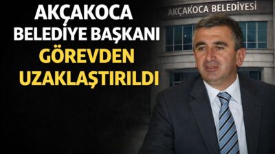 Düzce’nin Akçakoca ilçesinde Belediye Başkanı Fikret Albayrak, “icbar suretiyle irtikap”