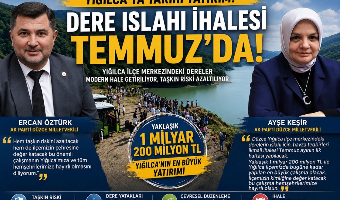 AK Parti Düzce Milletvekilleri Ercan Öztürk ve Ayşe Keşir, Yığılca