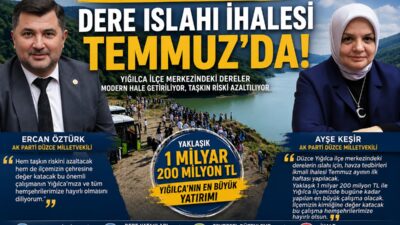 AK Parti Düzce Milletvekilleri Ercan Öztürk ve Ayşe Keşir, Yığılca