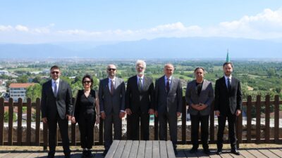 Düzce Belediye Başkanı Dr. Faruk Özlü, Devlet Tiyatroları Genel Müdürü