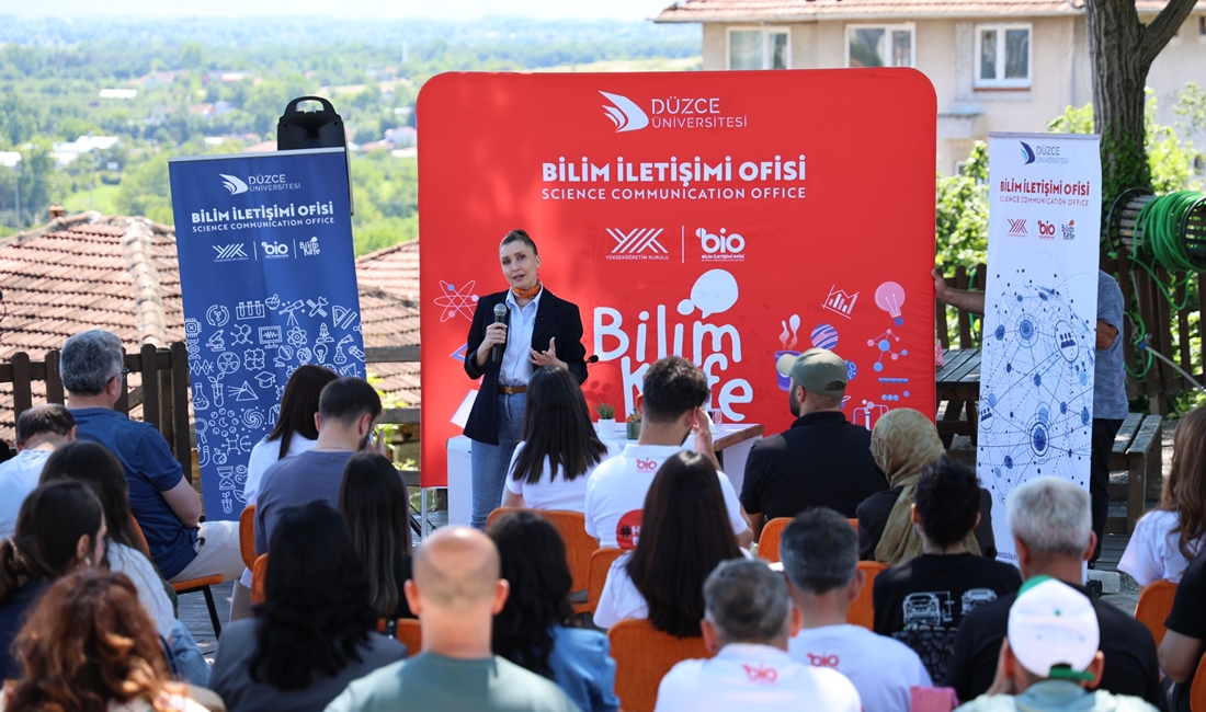 Düzce Üniversitesi’nin toplumla bilimi buluşturan etkinliği Bilim Kafe, Konuralp Antik