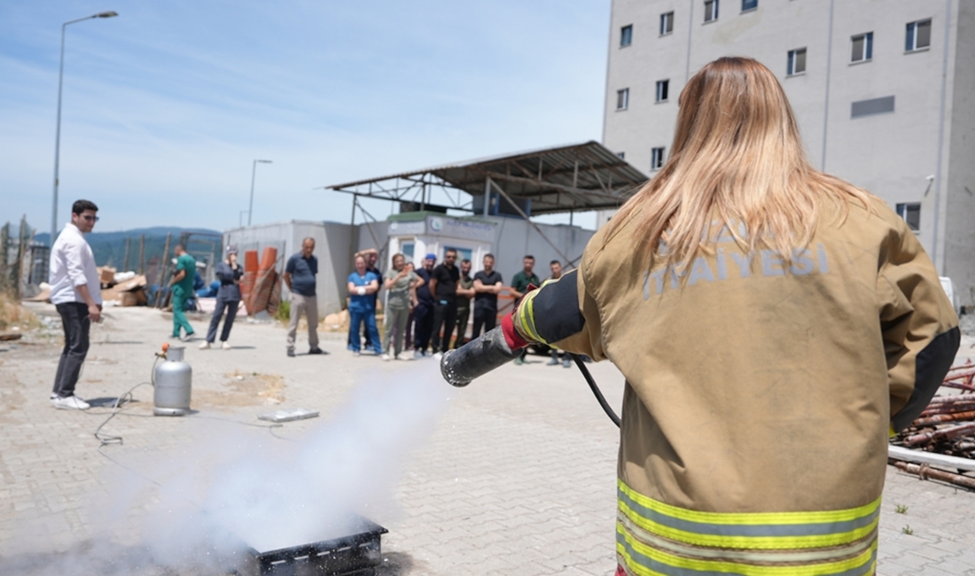 Düzce Belediyesi İtfaiye Müdürlüğü, Düzce Üniversitesi Tıp Fakültesi Hastanesi Sağlık