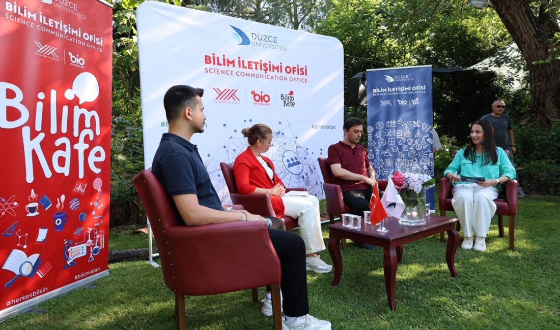 Düzce Üniversitesi Bilim İletişimi Ofisi tarafından “Geleceğin Meslekleri Serisi” kapsamında