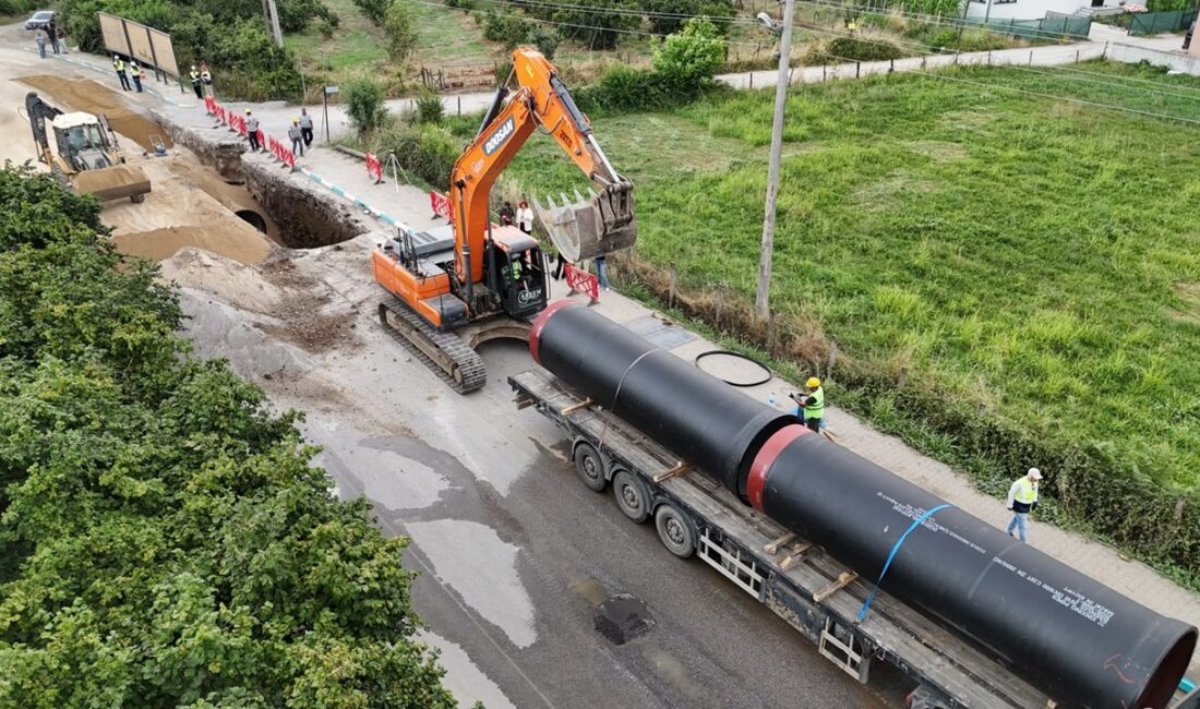 Düzce Belediyesi’nin İller Bankası kredisiyle başlattığı 45 milyon Euro tutarındaki