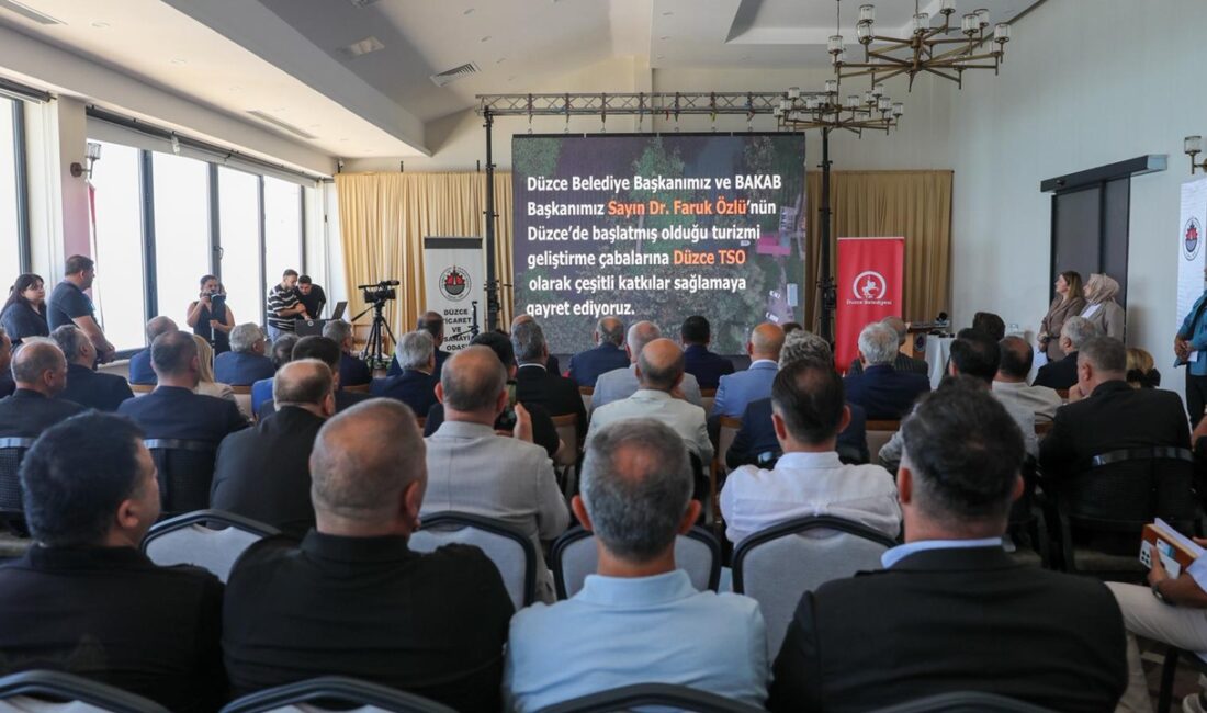 DÜZCE – Düzce Ticaret ve Sanayi Odası’nın (TSO) organizasyonuyla Akçakoca