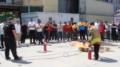 Düzce Belediyesi İtfaiye Müdürlüğü, yangınlara karşı bilinçli ve hazırlıklı olunması