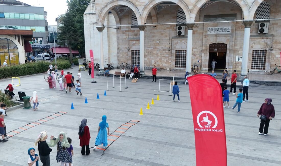 Düzce Belediyesi, çocuk ve gençlerin yaz tatilini daha verimli geçirmeleri