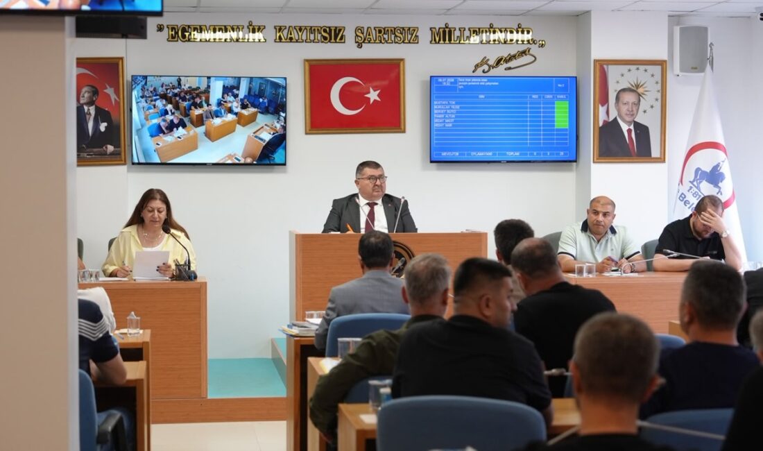 Düzce Belediye Meclisi, Temmuz ayı ikinci birleşimini Meclis Başkanvekili Av.
