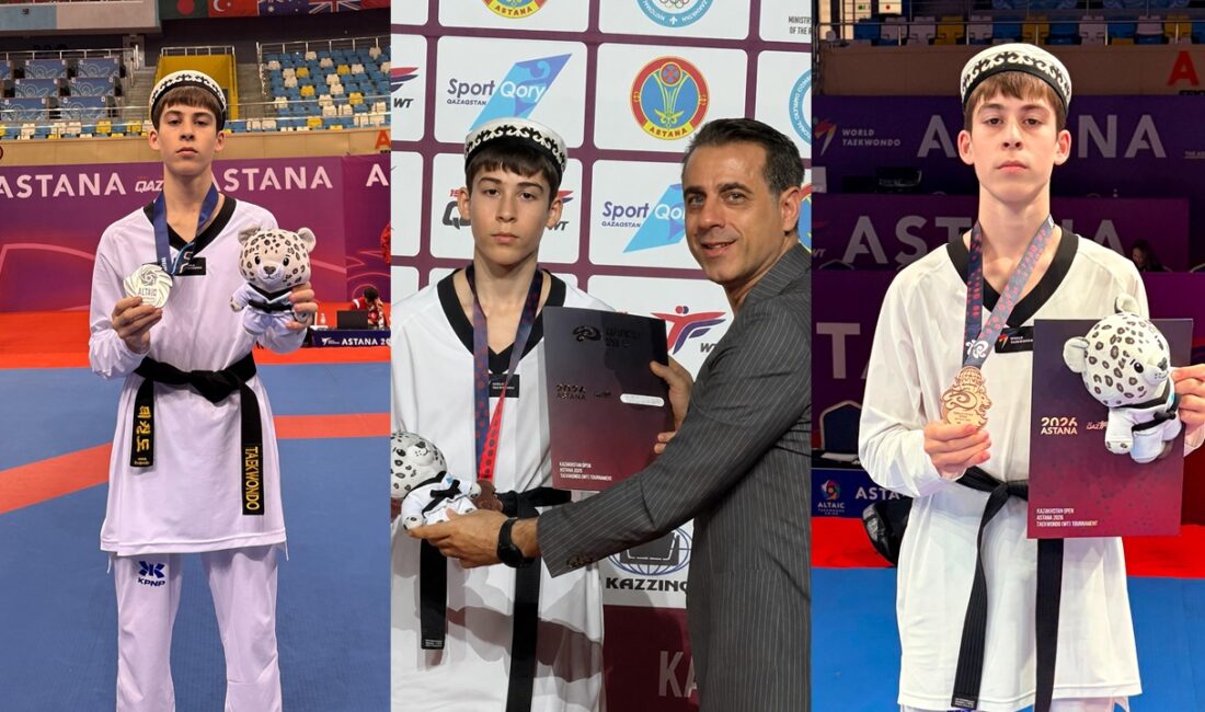 Milli sporcumuz Utku Kap, bir hafta içerisinde katıldığı üç uluslararası
