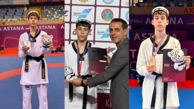 Milli sporcumuz Utku Kap, bir hafta içerisinde katıldığı üç uluslararası