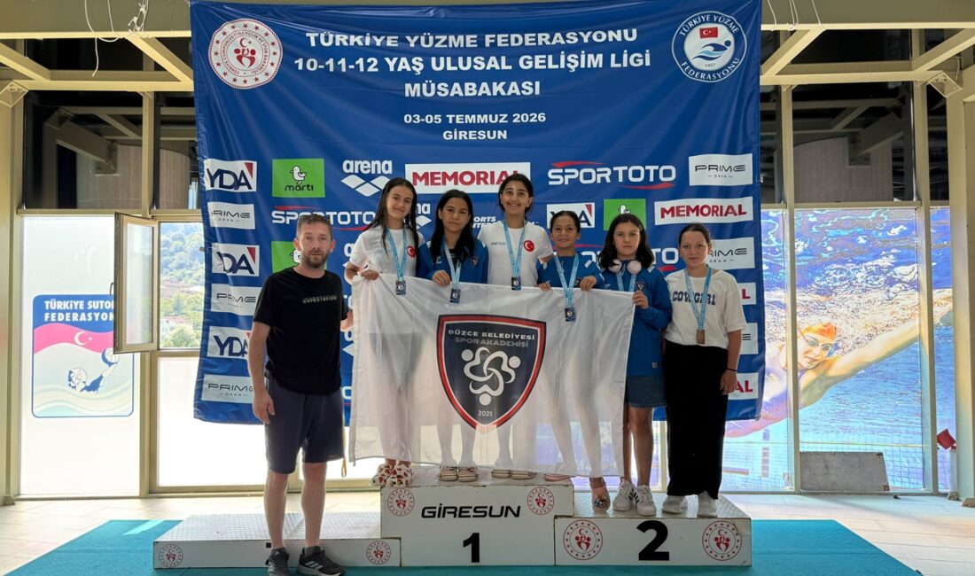 Düzce Belediyesi Spor Akademisi Yüzme Takımı, Türkiye Yüzme Federasyonu Ulusal