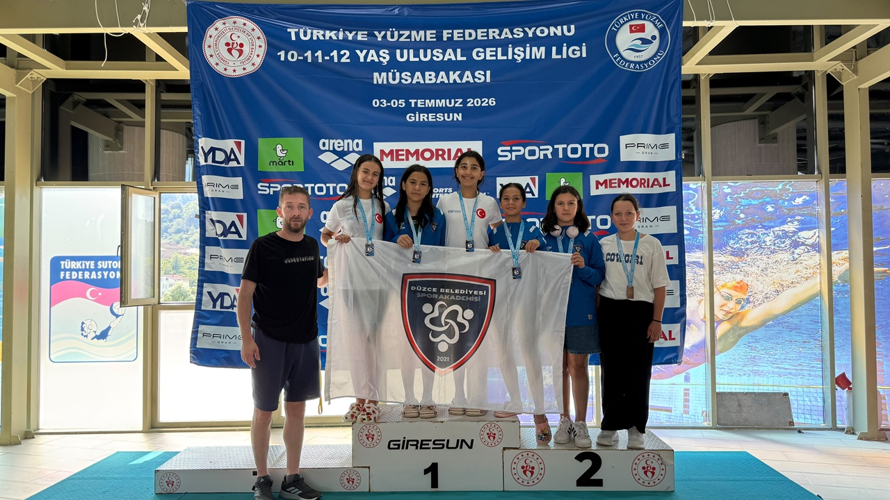 Düzce Belediyesi Spor Akademisi Yüzme Takımı, Türkiye Yüzme Federasyonu Ulusal